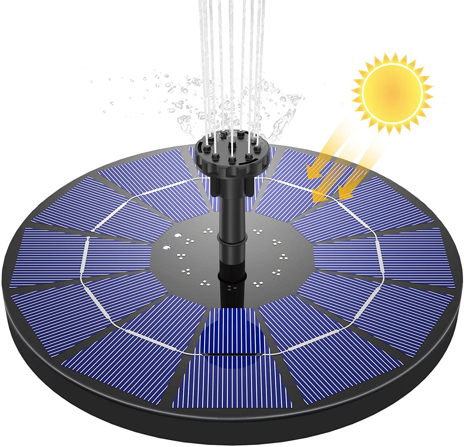 Floating Solar Fountain™ | Trädgårdspartner!