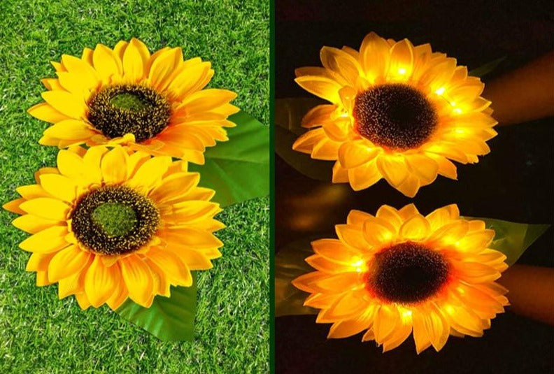 Sunflowers Solar Light™ | The LED decor lights