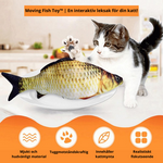 Moving Fish Toy™ | En interaktiv leksak för din katt!